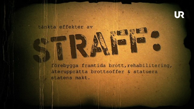 Brott Och Straff: Straff | UR Play