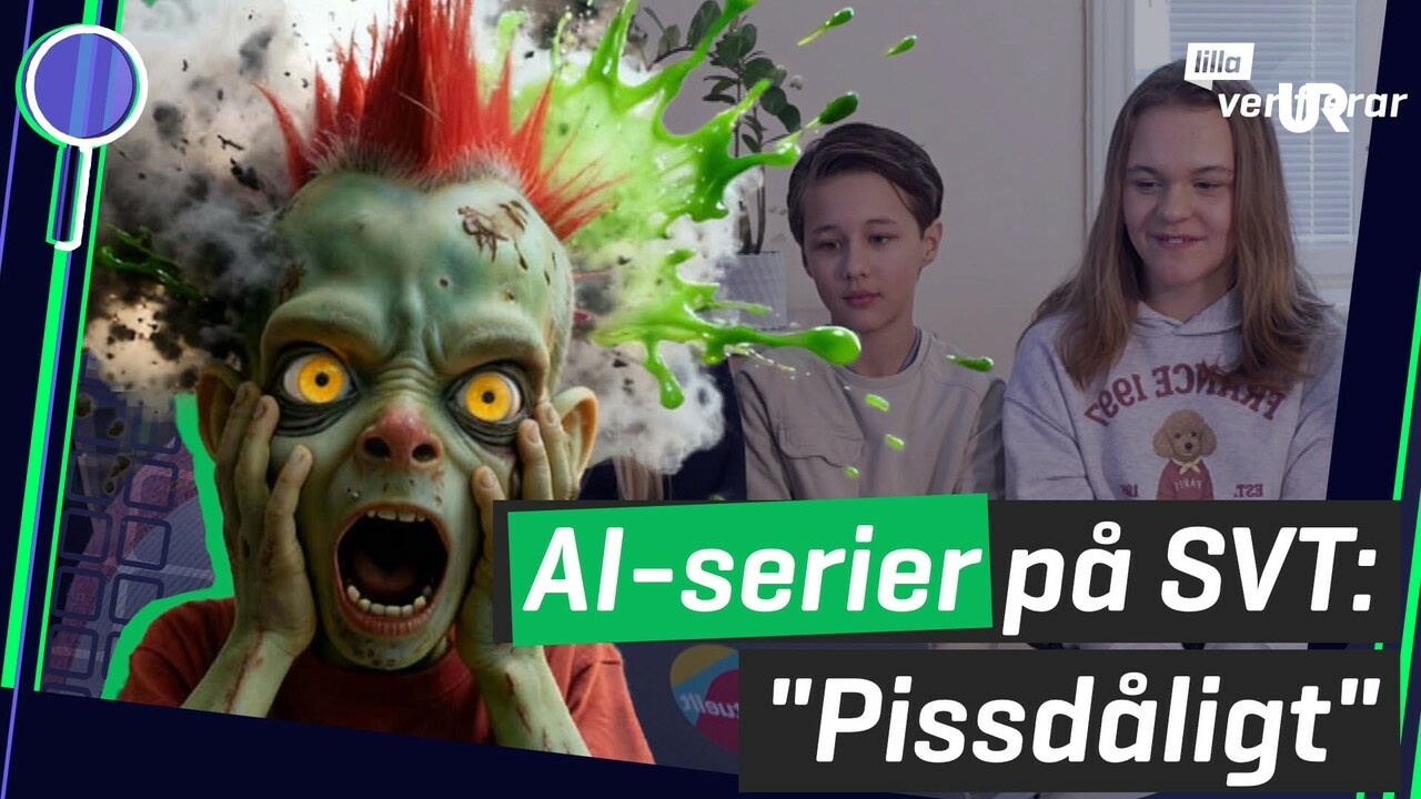 Mediesnacket: Kritik mot AI-skapade barnprogram | UR Play
